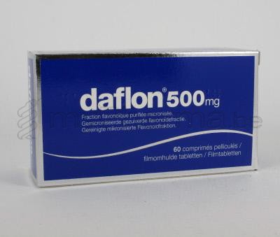 DAFLON 500 mg 60 tabl  (geneesmiddel)