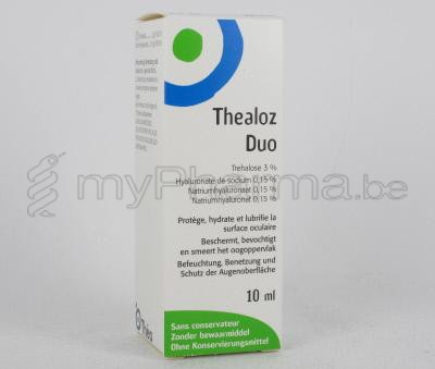 THEALOZ DUO OOGDRUPPELS 10ML                       (medisch hulpmiddel)