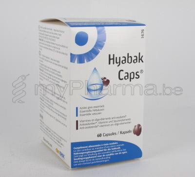 HYABAK CAPS  60                                    (voedingssupplement)