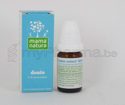 MAMA NATURA DENTO DRUPPELS 10ML  (homeopatisch geneesmiddel)