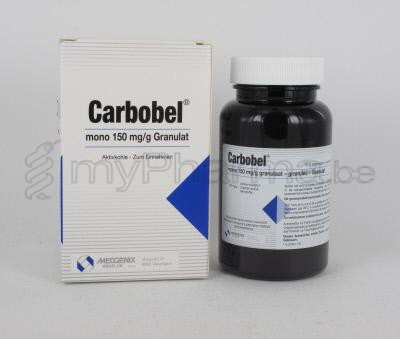 CARBOBEL MONO 150 MG/G 70 G GRANULAAT            (geneesmiddel)