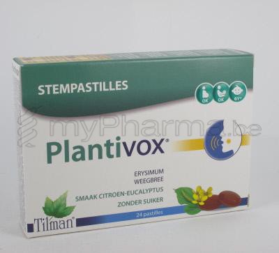 PLANTIVOX 24 PASTILLES                          (voedingssupplement)