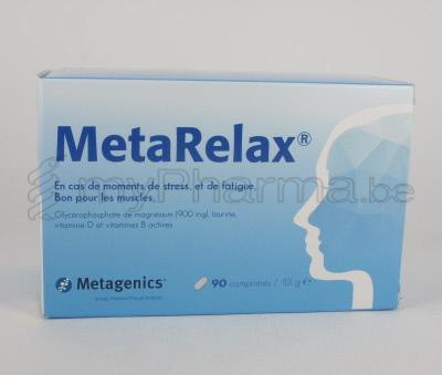 METARELAX METAGENICS 21869 NF 90 tabl (voedingssupplement)
