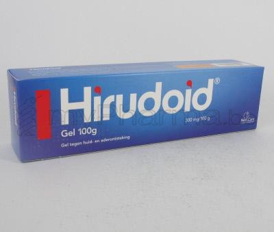 HIRUDOID 0,3% 100 G GEL (geneesmiddel)