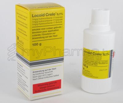 LOCOID CRELO 0,1% 100 G VLOEIBARE EMULSIE (geneesmiddel)