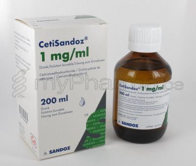 CETISANDOZ 1MG/ML 200 ML (geneesmiddel)