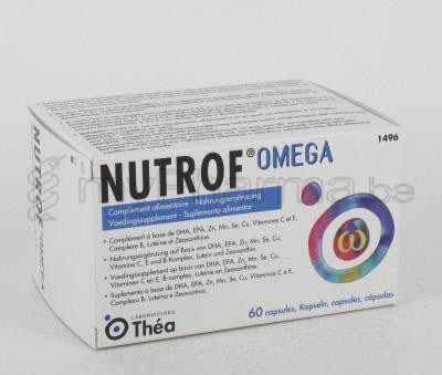 NUTROF OMEGA 60 CAPS         (voedingssupplement)