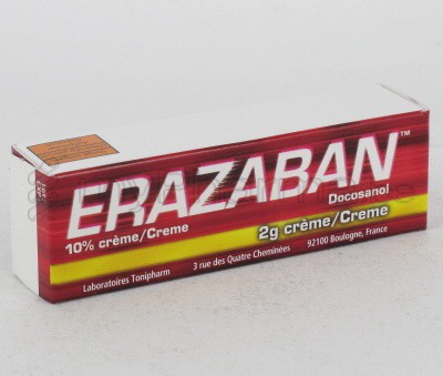 ERAZABAN 10% 2 G CREME                            (geneesmiddel)