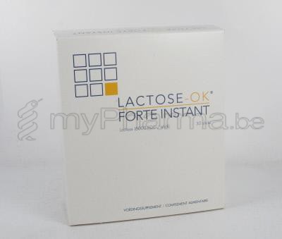 LACTOSE OK FORTE INSTANT STICKS 30 5762            (voedingssupplement)