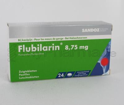 FLUBILARIN 8,75MG 24 ZUIGTABL (geneesmiddel)