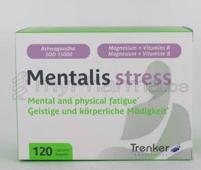 MENTALIS STRESS 120 caps               (voedingssupplement)