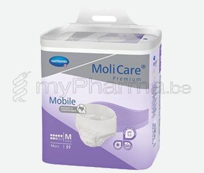 MOLICARE PREMIUM MOBILE 8 DROPS M 14 st 9158722 (medisch hulpmiddel)