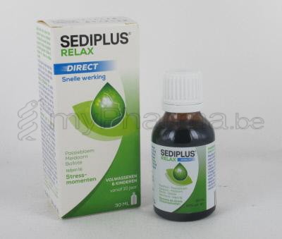 SEDIPLUS RELAX DIRECT 30 ml            (voedingssupplement)